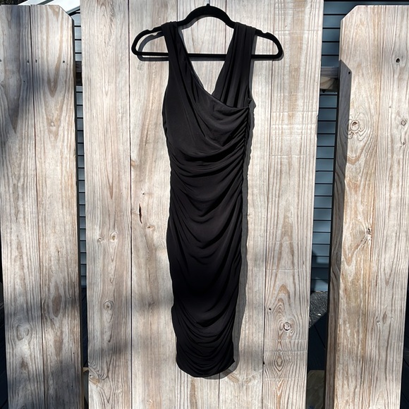 Express Form fitting Black Dress - Picture 2 of 2